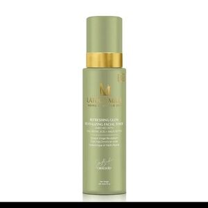 LaToua Mille Refreshing Glow Facial Toner - Sage Green & Gold Accents